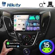 Apple CarPlay For 2011-2017 Hyundai Veloster 9" Android 15 Car Stereo Radio GPS