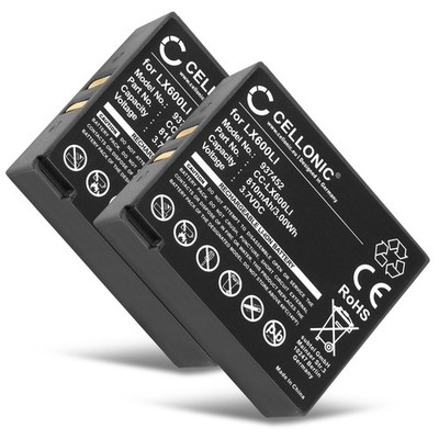 2x Akku für Eartec UltraLITE 810mAh