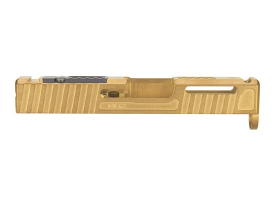 NDZ Glock 43X 43 RMSC Ported Slide Stainless Steel Gold TiN PVD