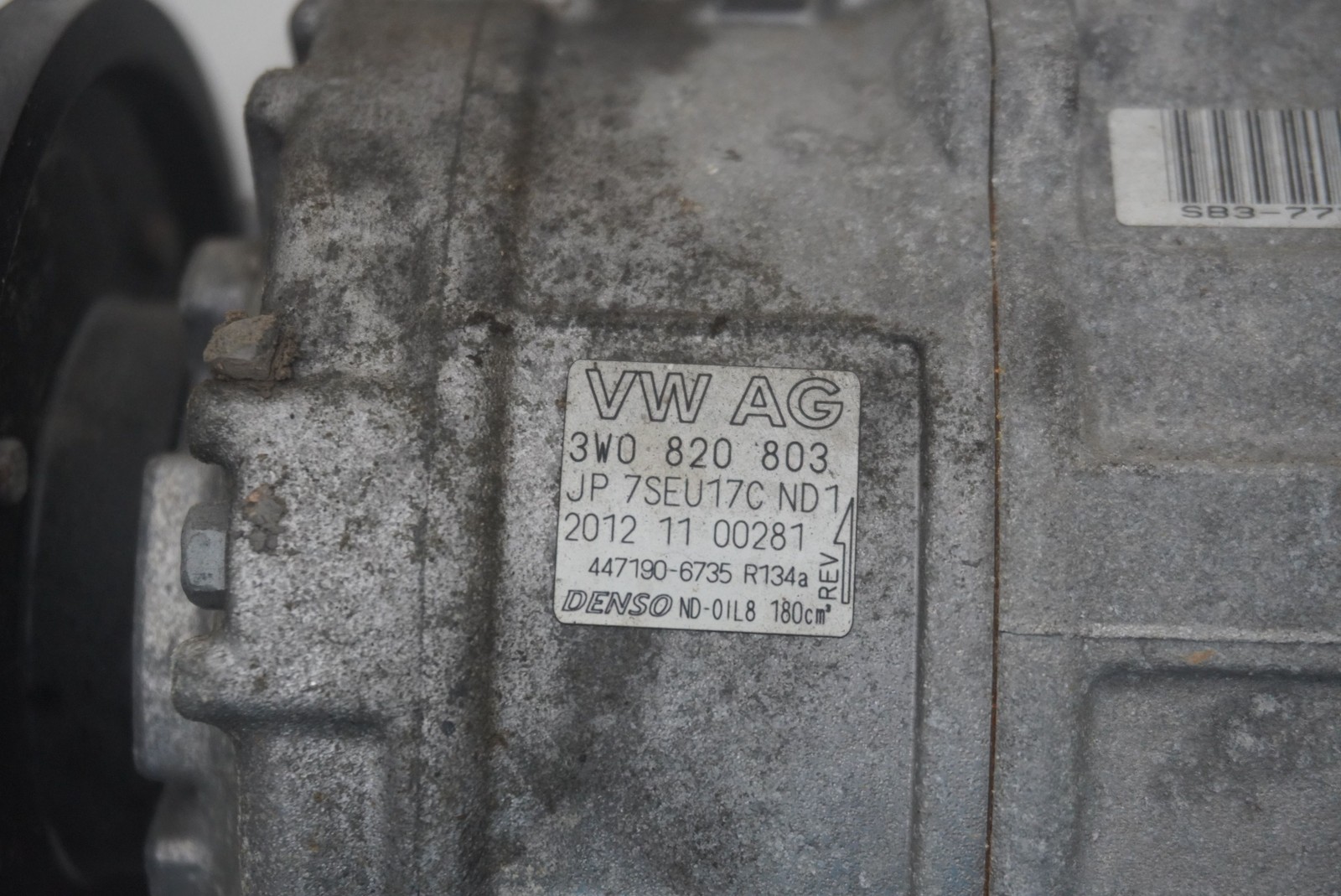 Bentley Continental GT 2003-2018 Ac compressor P/N 3W0820803