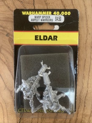 Warhammer 40k Warpspinnen Aspektkrieger Blister Sealed OOP Rare (Ms2)