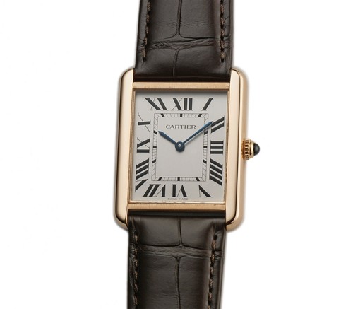 Cartier Tank Solo 27mm Large 18k Rose Gold W5200025 - 2021