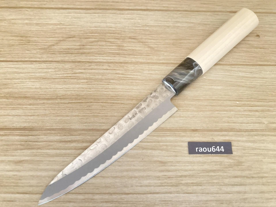 Yaxell SEKI TOBEI 30059 Knife 5 Set Sashimi Nakiri Santoku Small Deba Paring - Image 3 of 4