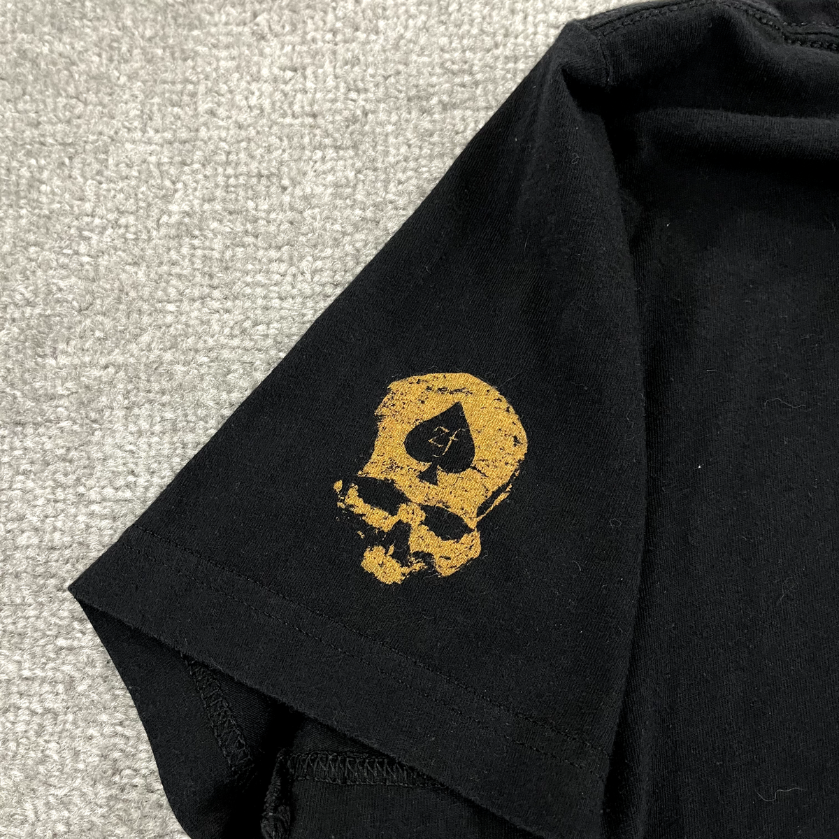 ZERO FOXTROT Shirt Mens Medium Black Skull Indian Head ZERO FOXTROT Shirt Mens Medium Black Skull Indian Head