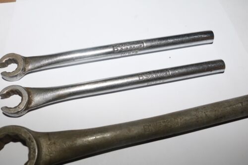 Vintage Blue Point flare nut line wrench 12 point lot of 3 RX-12 RX-14 RX-26 - Picture 2 of 4