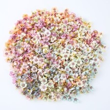 Fake Daisy Flower Heads Mini Silk Artificial Flowers Home Decorations 100pcs Set