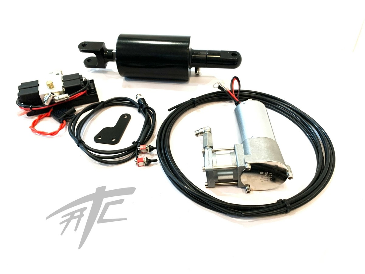 HAYABUSA BLACK REAR DUAL CHAMBER AIR RIDE KIT 2008-2020 SUZUKI