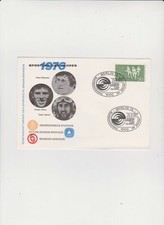 20264 Timbre sur lettre avec cachet commémoratif timbres Allemands (Berlin)