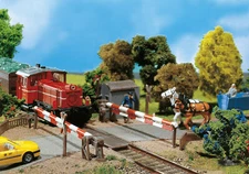 Faller 120173 HO scale 1:87 Kit of a Guarded level crossing