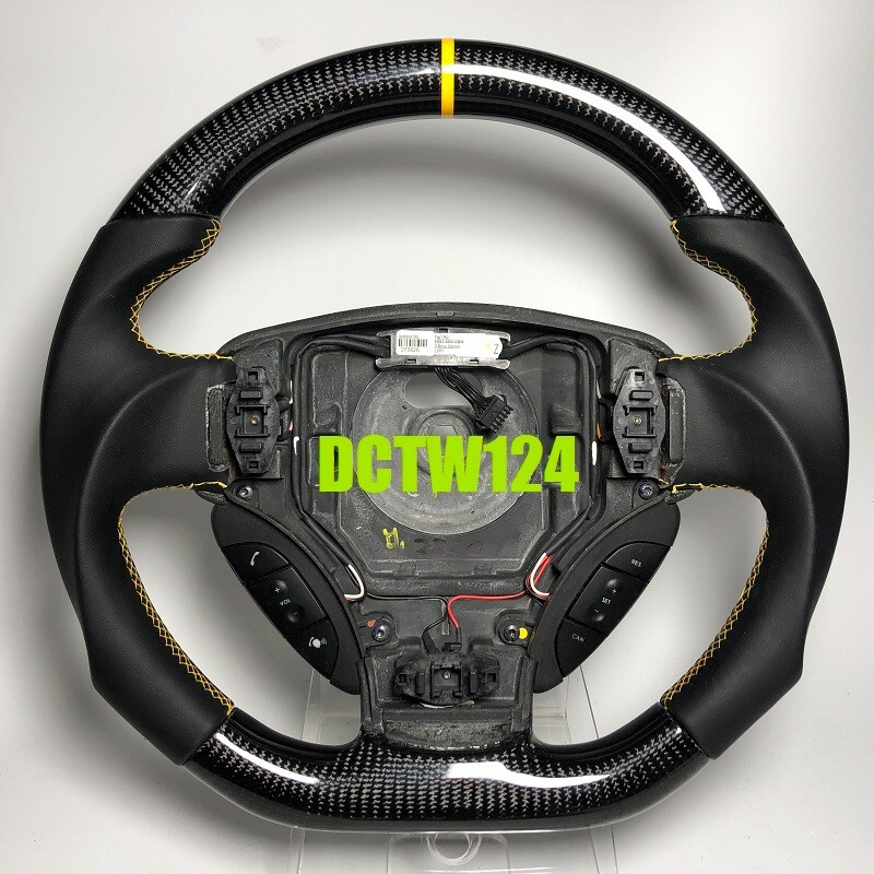 Carbon Sport steering wheel Aston Martin 07~ Vantage DB9 Core exchange Yellow