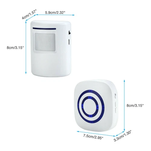 Wireless Entry Doorbell Motion Detector Sensor&Alarm Alert Easy Install AU STORE - Picture 6 of 14