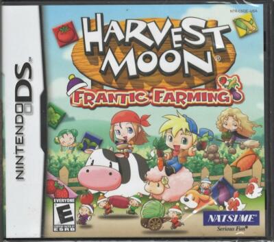 Harvest Moon Frantic Farming NDS (Brand New Factory Sealed US Version) Nintendo