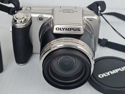 Olympus SP-800UZ 14.0MP Digital Camera - Silver Mint w/ Bag and