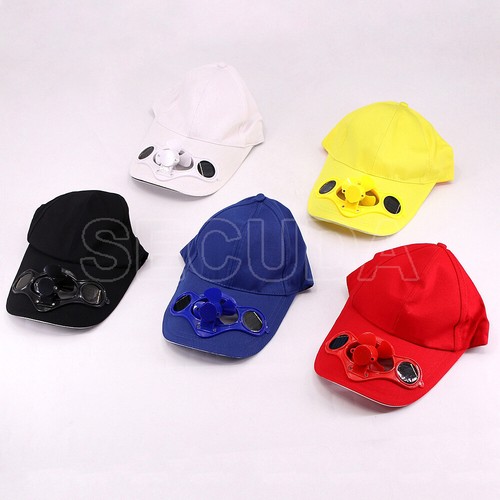 Solar Fan Cap Sunscreen Cap Fan Cooling 