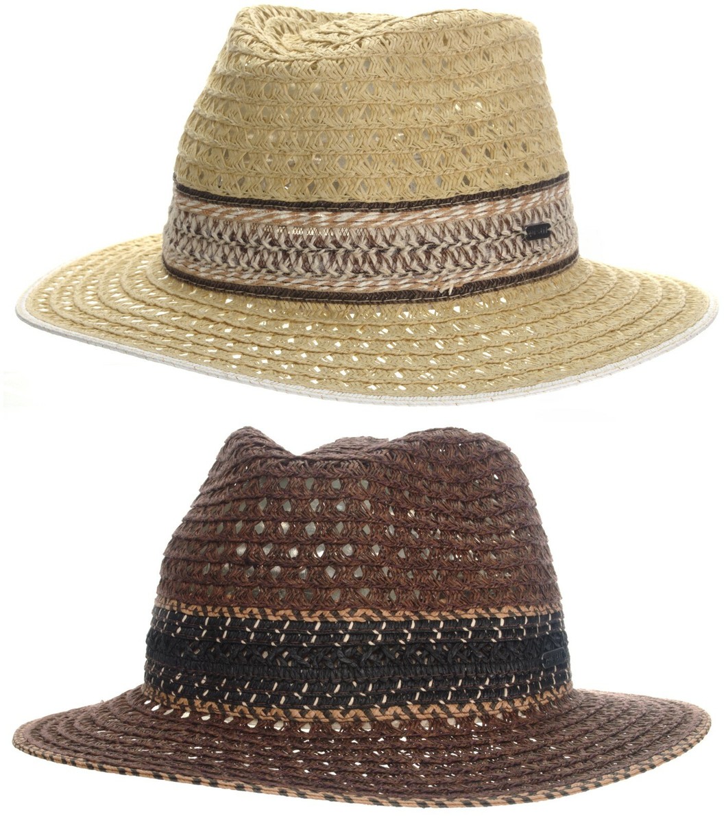Pistil Designs 1013P Women's Suzette Fedora Style Packable Paper Straw Sun  Hat