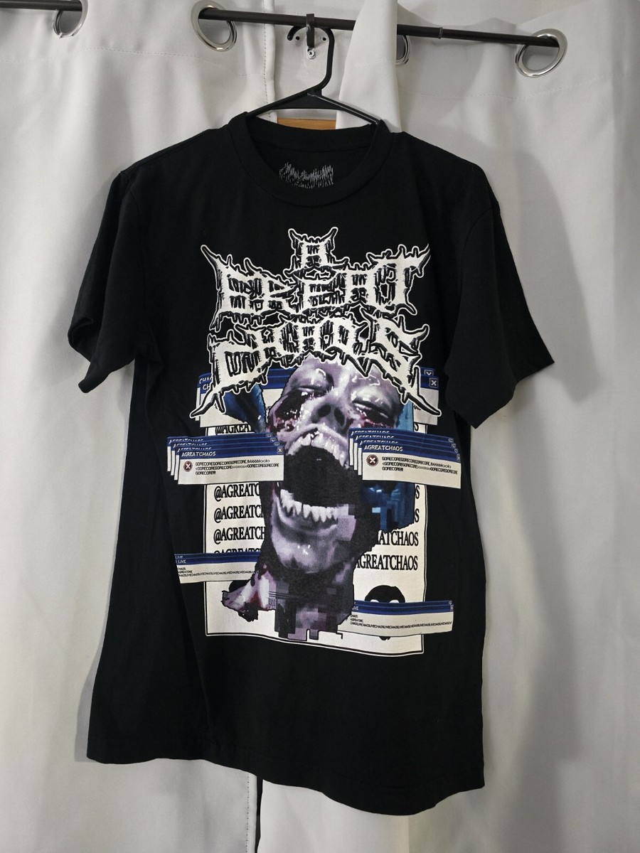 Ken Carson Live A Great Chaos Tour Merch Small Tee Shirt Ken Carson Live A Great Chaos Tour Merch Small Tee Shirt