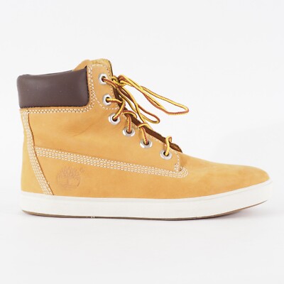 Timberland Dausette 8751R Damen-Freizeitschuhe Leder Weizen Schnürschuhe Chukka-Stiefel