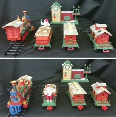 RARE Vintage New Bright THE HOLIDAY EXPRESS # 178 Train Set