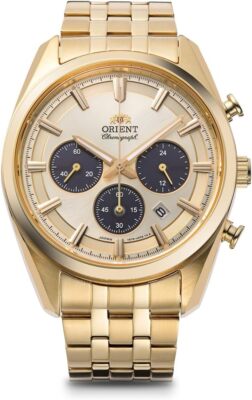 Orient Watch Contemporary SOLAR Chronograph RN-TX0301G Men's