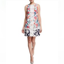 Eliza J Floral Lace Spring Shift Dress Sz 6