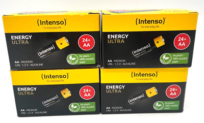 Batterien Battery Energy Ultra 96 xAA 1,5V LR6 Intenso  Family Pack XXL Neu