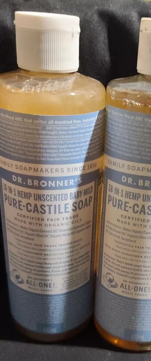 Raro Mejor Precio Dr. Bronner's Bebé Sin Perfume Castilla Suave 16oz 475ml