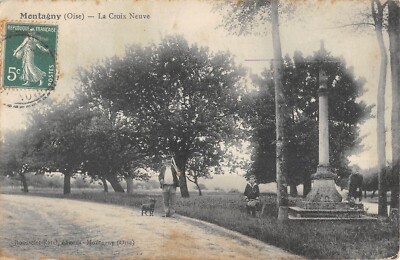 Old postcard 60 Montagny La Croix NEW