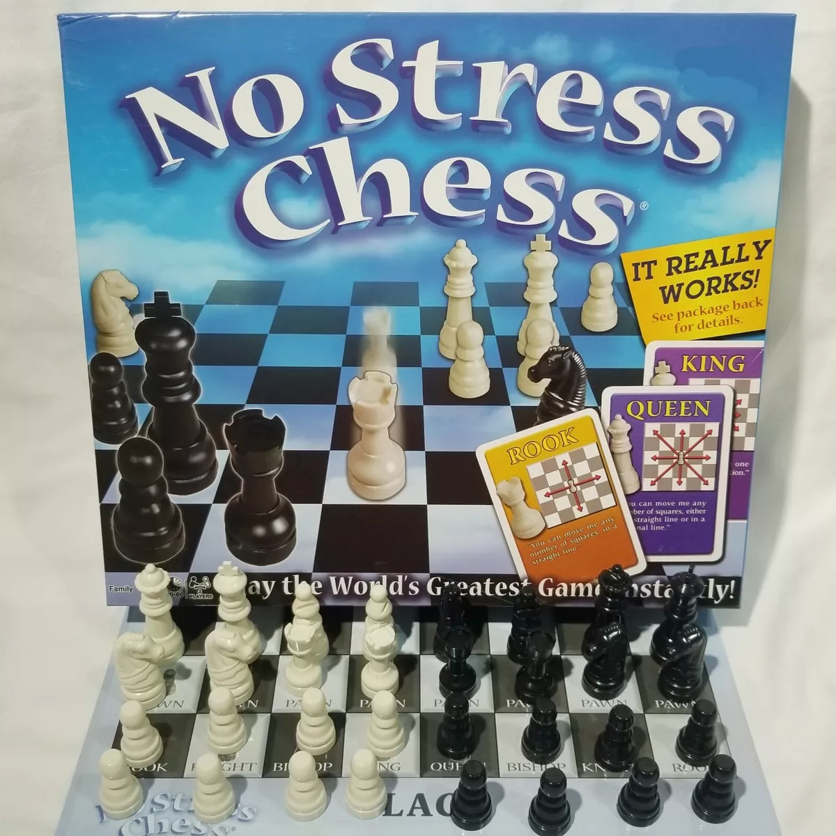 No Stress Chess Set, by Winning Moves Games 