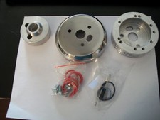 Forever Sharp Billet 5-6 Hole Aluminum Steering Wheel Hub Adapter Kit Ao1-56p Forever Sharp Billet 5-6 Hole Aluminum Steering Wheel Hub Adapter Kit Ao1-56p