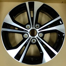 16" Machined Black Wheel For Nissan Sentra 2020-2023 OEM Design Rim 62822