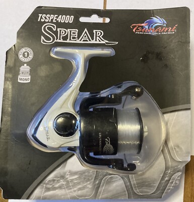 Tsunami Spear Spinning Reel, TSSPE4000 New In Package.