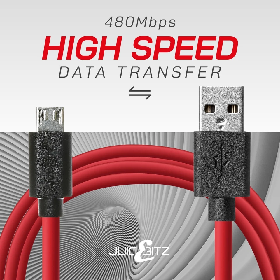 For Samsung Galaxy Tab A SM-T580 A6 2016 10.1" Fast Charger Charging USB Cable - Image 4 of 4