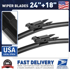 24"+18" Front Windshield Wiper Blades OEM Replace For Lincoln Nautilus 2019-2023