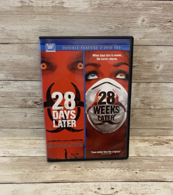 28 Days Later  / 28 Weeks Later  (DVD 2009, 2-Disc Set, Full Screen) Rare