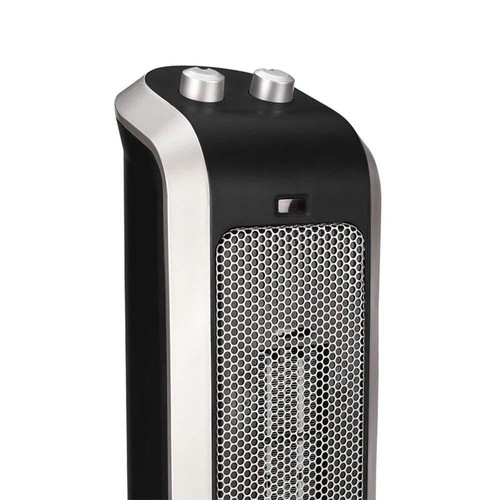 Crane EE-7588 Oscillating Ceramic Tower Heater 3 Setting Indoor Heat Black - Picture 3 of 5