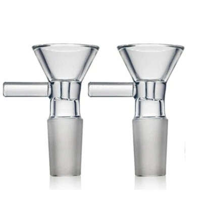 RORA Glass Bong Small Glass Water Pipe 14.5mm Glass Large Bongs Recycler Bongs