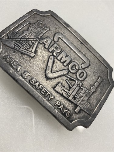 Middletown, Ohio - Armco Gürtelschnalle Platte Area II Sicherheitspreis - Bild 2 von 3