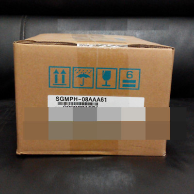 1PC YASKAWA SGMPH-08AAA61 New Servo Motor In Box Free delivery