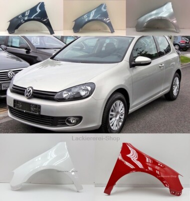 KOTFLÜGEL VORNE  LACKIERT IN WUNSCHFARBE NEU für VW Golf 6 2008-2013 LIMOUSINE