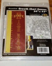 Iowa State Growth Chart Banner BSI Products Inc. New in Package