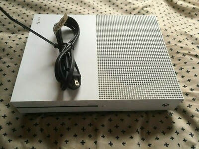 Microsoft Xbox One S 1TB White Console, Power Cord Cable