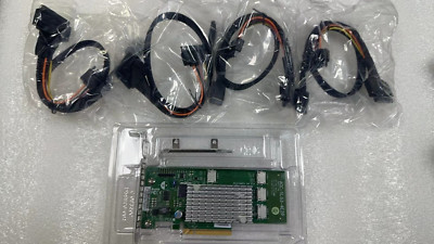 Supermicro AOC-SLG3-4E2P PCIe to SFF-8611 NVME U.2 Quad-Port  Adapter +4 CABLES