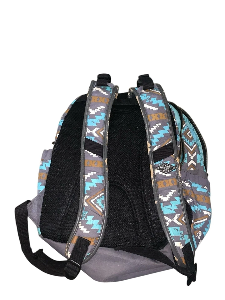 Mochila Kelty Colorado Southwest Azteca Gris Turquesa Bolsa de Pañales Tableta Acolchada Foto 3 de 4