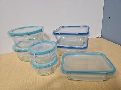 New Snapware Pyrex 14-piece Glass Food Storage Set Kitchen Glass Storage  Set