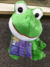 Russ Berrie Shining Stars Frog Brand New With Sealed Code.* SMOKE FREE HOME *