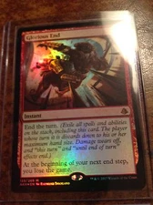 Glorious End FOIL mythic rare Amonkhet pack fresh MTG Magic CCG