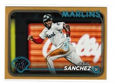 2024 Topps Gold #580 Jesus Sanchez Miami Marlins 0945/2024