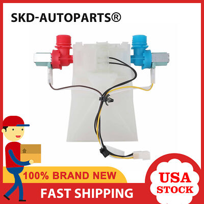 #ad #ad Washer Water Inlet Valve WPW10140917 W10140917 W10144820 For Kenmore Whirlpool $19.00