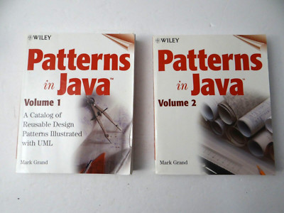 Patterns in Java Volume 1 and Volume 2 Books by Mark Grand
