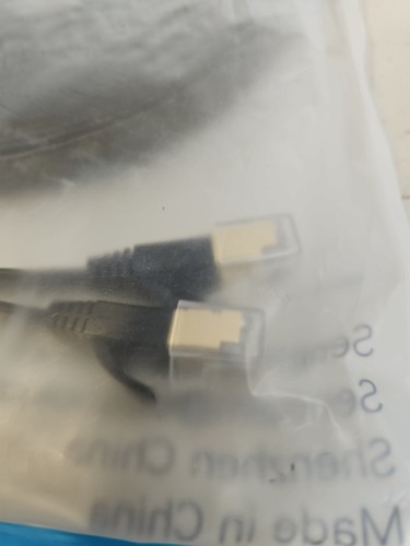 New 50FT CAT7 CAT 7 Flat Ethernet Cable LAN Internet Router Patch Cord 50 Feet - Picture 2 of 4
